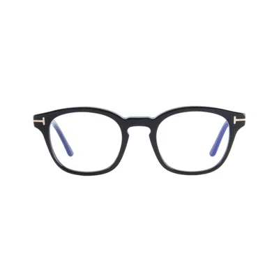 Tom Ford Unisex Black Square Eyeglass Frames Ft5532-b01v