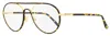 Tom Ford Unisex Blue Block Eyeglasses Tf5623b 056 Havana/gold 54mm In Brown