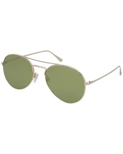 Tom Ford Unisex Ft0551s 55mm Sunglasses In Gold