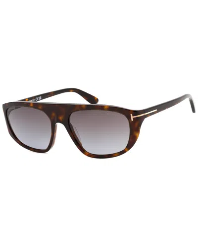 TOM FORD TOM FORD UNISEX FT100252B 58MM SUNGLASSES