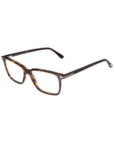 Tom Ford Unisex Ft5478-b 55mm Optical Frames In Brown