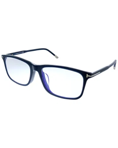 Tom Ford Unisex Ft5646-d-b 57mm Optical Frames In Blue