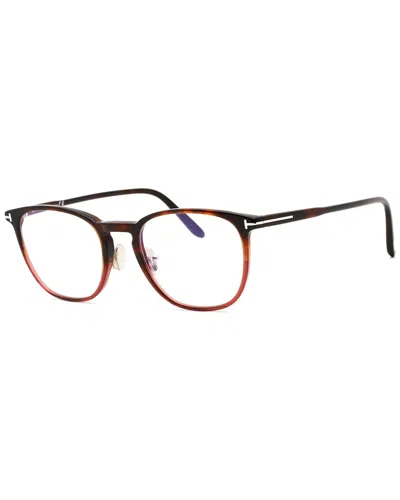 Tom Ford Unisex Ft5700-b 52mm Optical Frames In White