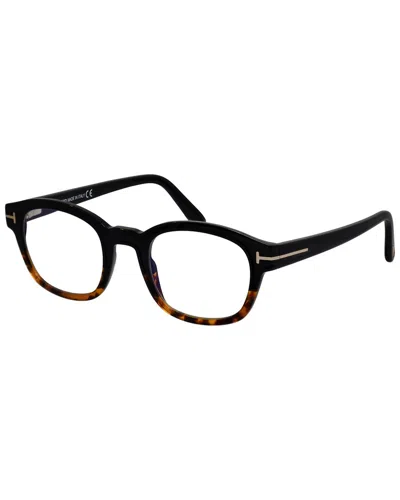 Tom Ford Unisex Ft5808-b 49mm Optical Frames In Black