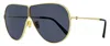 Tom Ford Unisex Keating Sunglasses Tf1158 30a Gold/black 71mm In Multi