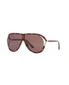 Tom Ford Unisex Large Sunglasses, Ft1197 Tr001938 In Tortoise Blonde