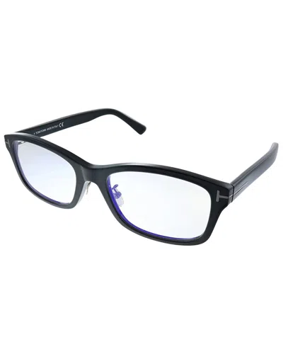 Tom Ford Unisex Rectangle 56mm Optical Frames In Multi