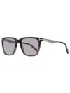 Tom Ford Unisex Rectangular Sunglasses Tf862 Garrett 56c Havana/gray/gunmetal 56mm In Multi