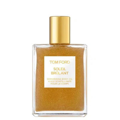 Tom Ford Unisex Soleil Brulant Body Perfume Oil 3.3 oz Fragrances 888066133647 In Brown