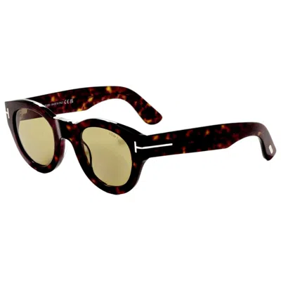 Tom Ford Unisex Sunglasses In Brown