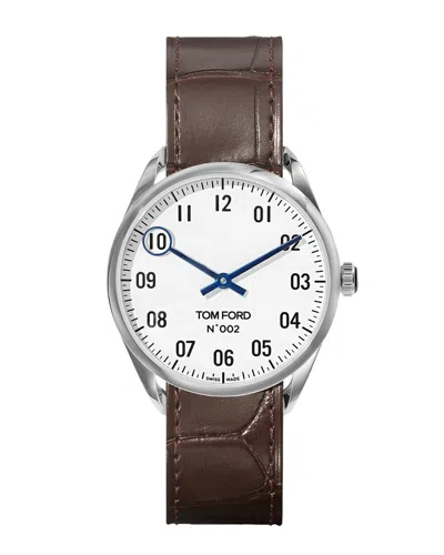 Tom Ford Unisex Watch In Brown