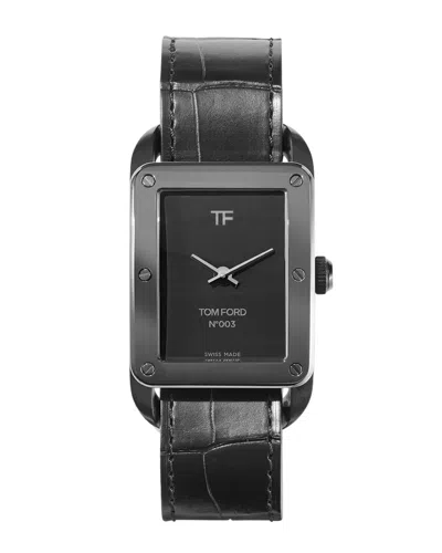 Tom Ford Unisex Watch In Black