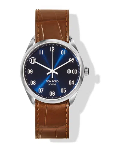 Tom Ford Unisex Watch In Brown