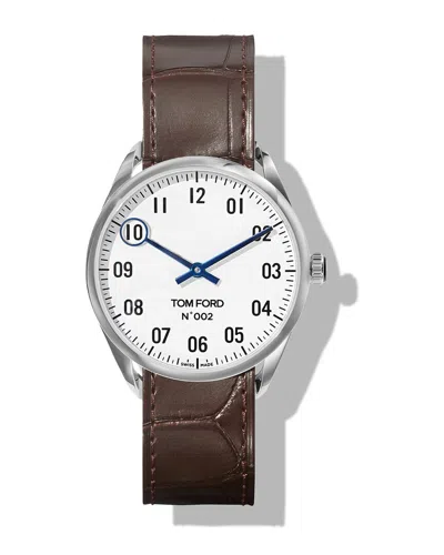 Tom Ford Unisex Watch In Brown