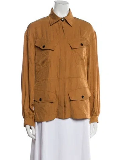 Pre-owned Tom Ford Utility Jacket In Brown