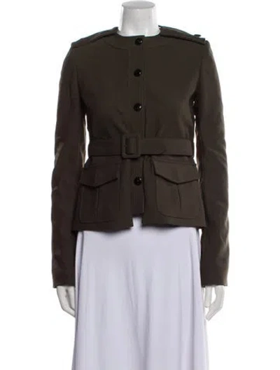 Pre-owned Tom Ford Utility Jacket In Green