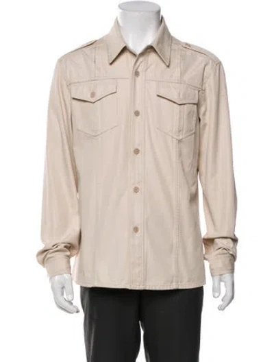 Pre-owned Tom Ford Utility Jacket In Neutral