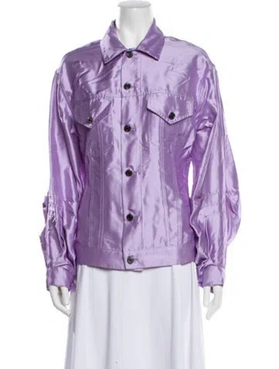 Pre-owned Tom Ford Utility Jacket In Purple