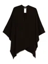 Tom Ford V-neck Cashmere Poncho In Brown
