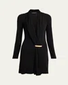 Tom Ford Women's Cocktail Mini Dress In Black
