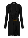 Tom Ford Cut And Sewn Evening Dress In Black