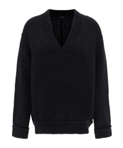 TOM FORD TOM FORD	V-NECK LONG-SLEEVED JUMPER