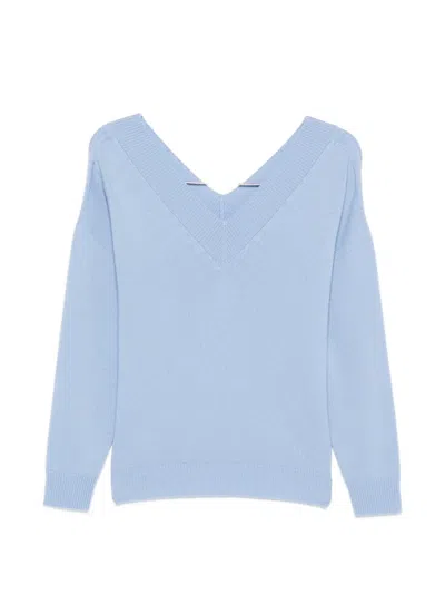 Tom Ford V-neck Sweater In Blue