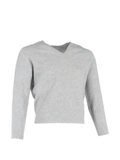 Pre-owned Tom Ford V-neck Sweater In Gray
