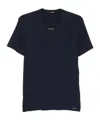 Tom Ford V-neck T-shirt In Blue