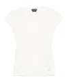 Tom Ford V-neck T-shirt In White