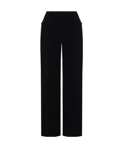 TOM FORD TOM FORD VELVET TAILORED BOOT CUT PANTS