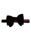 Tom Ford Velvet Bow Tie In Purple