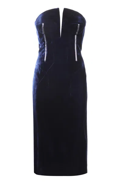 TOM FORD TOM FORD VELVET DRESS