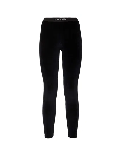 TOM FORD VELVET LEGGINGS