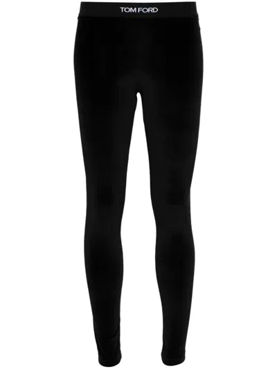Tom Ford Velvet Leggings Clothing
