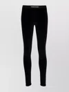 Tom Ford Stretch Lustrous Velour Signature Leggings Trousers Black