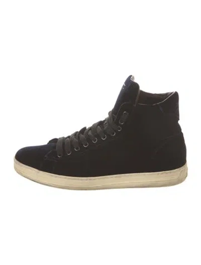 Pre-owned Tom Ford Velvet Sneakers In Multi