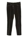 Tom Ford Velvet Trousers In Black