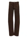Tom Ford 12 Waves Cord Slim Fit Jeans Brown In Brown