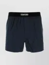 TOM FORD VELVET WAIST SATIN BOXER