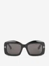 Tom Ford Venetia Square Sunglasses In Black