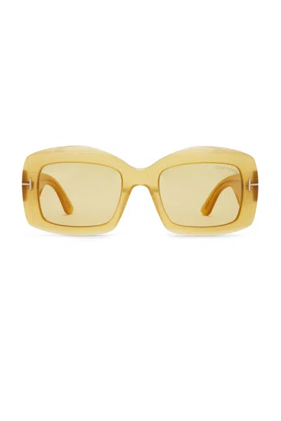 Tom Ford Venetia Sunglasses In Yellow