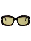 Tom Ford Acetate Venetia Sunglasses In Black