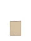 Tom Ford Double-fold Wallet In Beige