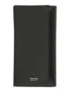 Tom Ford Vertical Leather Wallet In Black