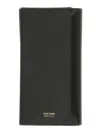 Tom Ford Vertical Leather Wallet In Black