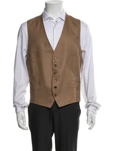 Pre-owned Tom Ford Vest In Brown