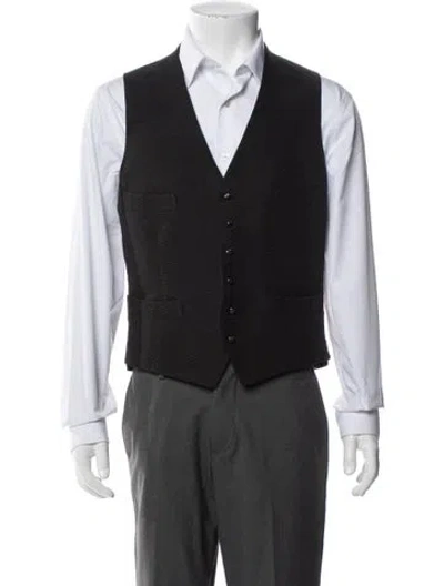 Pre-owned Tom Ford Vest In Gray