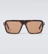 Tom Ford Vincent Aviator Sunglasses