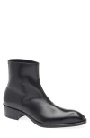 Tom Ford Vincent Leather Boot In Black
